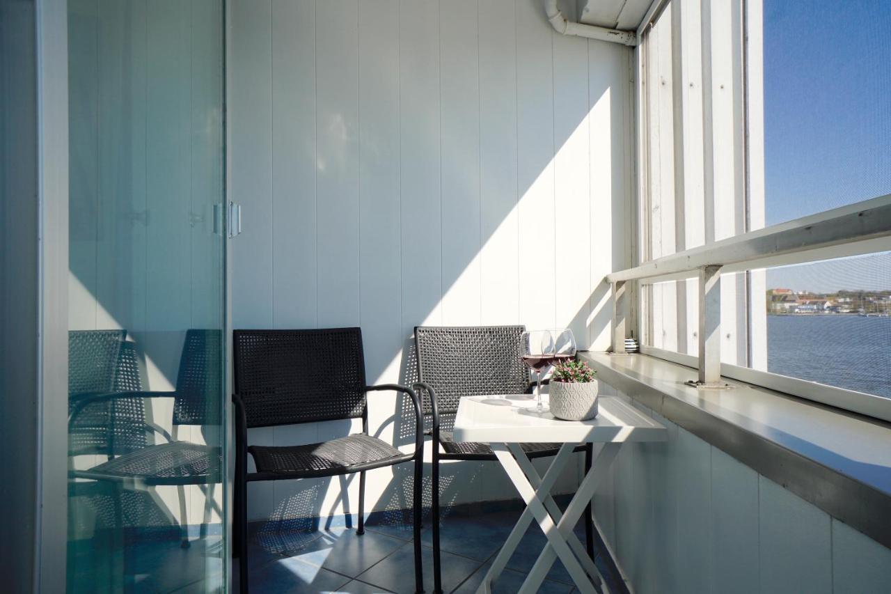 Ferienwohnung Schleiloge Mit Panoramablick Auf Die Schlei Шлесвиг Екстериор снимка